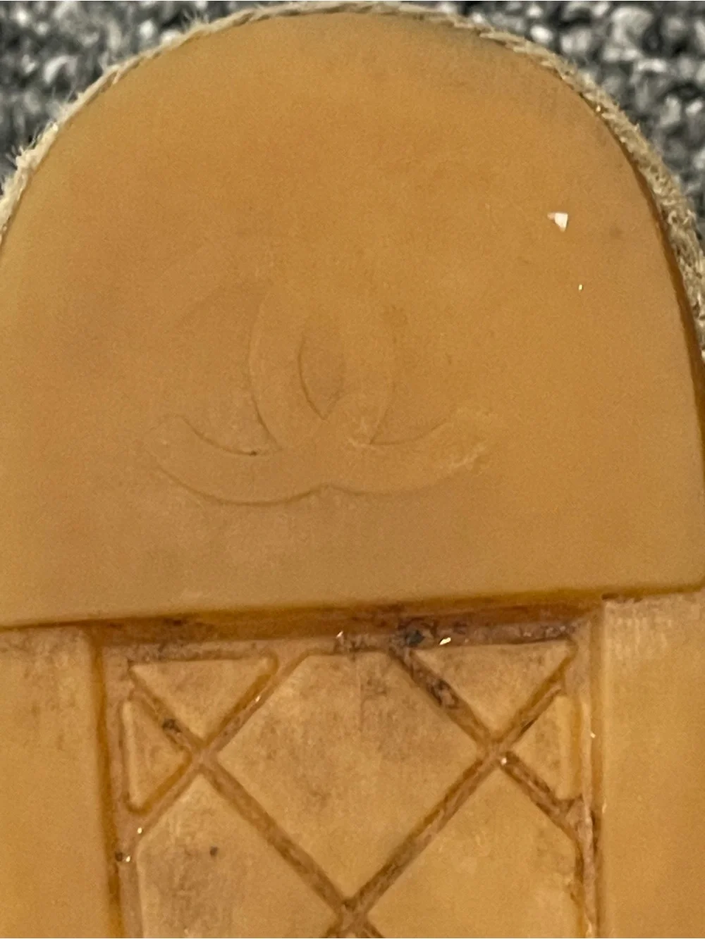CHANEL espadrilles brown